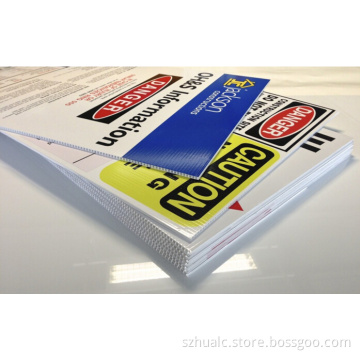 Coroplast Sign in Advertising Boards